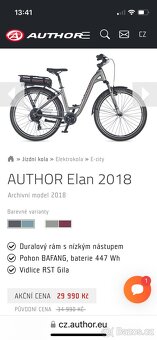 Prodám dámské elektrokolo Author - 4