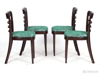 4x jídelní židle SETONA, nové čalounění, 1958 - 4