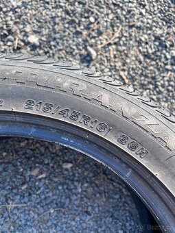 Letní 215/45 R16 Bridgestone 5,5mm - 4