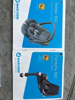 Set Maxi-Cosi Pebble 360 + ISOFIX báze FamilyFix 360 - 4
