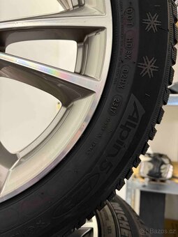 BMW 5er 17" Alu sada kol  5x112 G30 G31 Zimní Michelin - 4