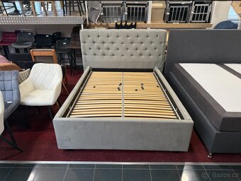 Postel 140x200 KOMPLET vč. matrace NOVÁ 2. jakost - 4