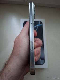 iPhone 16 Pro Max, 256 GB, stříbrná/silver. TOP STAV - 4