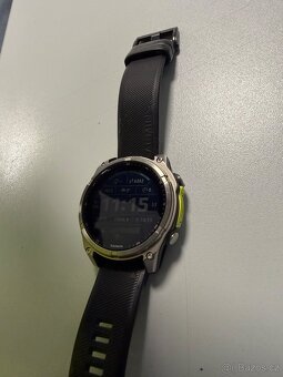 Garmin Fenix 8 47mm Sapphire Solar Titanium Yellow/Graphite - 4