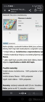 Zimní fusak s rukávníkem Tallula - 4