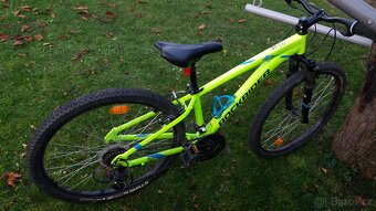Zánovní Horské kolo Rockrider ST 100 můžu POSLAT s lehkým AL - 4