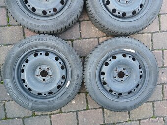 Plechová kola,sada,5x100,ET38,CONTINENTAL,185/60 R15,9/7,5mm - 4
