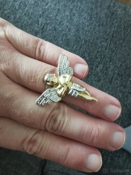 Zlatý prsten - 585-14k - 4