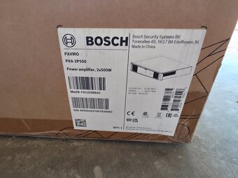 Bosch výkonový zesilovač, 2x500W + Battery charger - 4