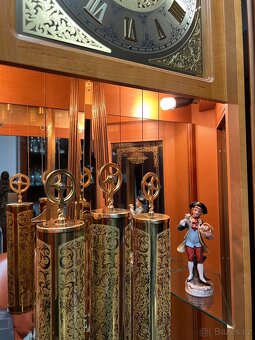 Hodiny Kieninger 3 melodie/12 paliček. - 4