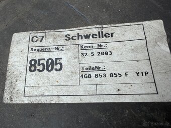 Plastove prahy Audi A7 - 4