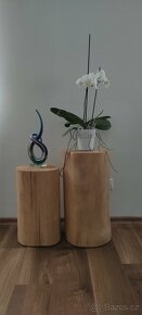 Dřevěný dekorační špalek - 4