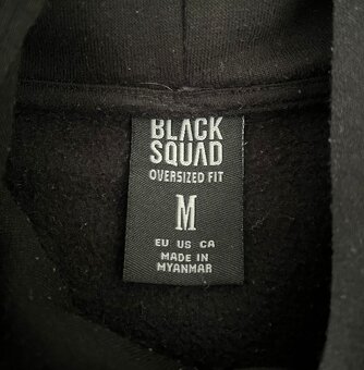 Chlapecká mikina s kapucí Black Squad vel.M - 4