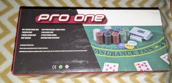 Sada pro domácí kasino hry značky Pro One - 4