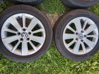 alukola 5x112 r16 VW letní pneu 205/55/16 - 4