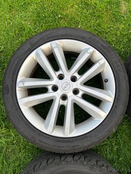 5x110 r17 225/45 kola letní pneu Opel - 4