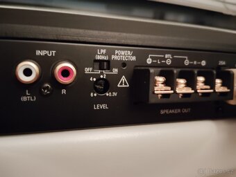 Subwoofer JVC, zesilovač SONY, kabeláž - 4