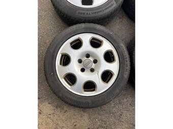 ALU disky VW Audi 5x112 R16 se zimními pneu 205/55 R16 - 4