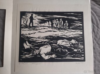 Volná grafika soubor 10ks 1955 - 4