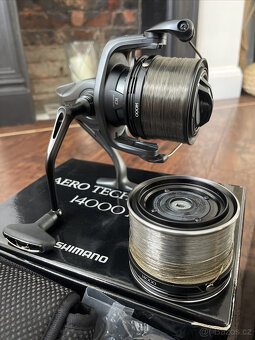 3 navijáky Shimano Aero Technium Mgs 14000 XTC, zakoupené v - 4