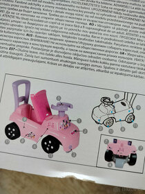SMOBY Minnie Car - posuvné vozidlo - 4