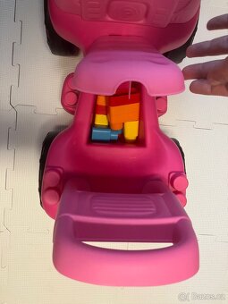 Odrážedlo Molto – Nákladní automobil, růžová - 4