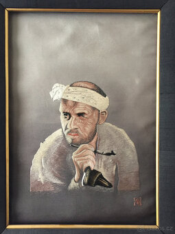 Vyšívané obrazy-hedvábí - 4