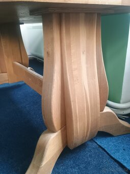 Jídelní dubový stul - 4