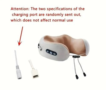 Masážní přístroj na krk ve tvaru - 4