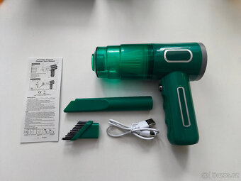 Vysavač do auta / ruční vysavač, bezdrátový, nový - 4