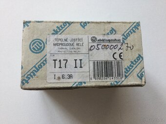 Prodám tepelné jistící nadproudové relé nové - - 4
