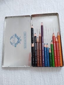 PRO SBĚRATELE PASTELKY SUNPEARL VČ. PENÁLU PLECHOVÉ KRABIČKY - 4