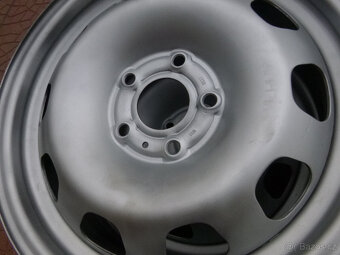 Plechové disky originál Dacia Duster 5x114,3 6,5Jx16 ET50 - 4