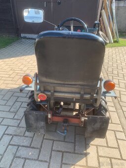 Malotraktor domácí výroby.Motor Čz 150. - 4
