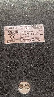 Prodám LED světlo LIVARNO LUX výška 150 cm - 4
