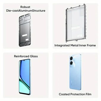 Nerozbalený Realme Note 60 3GB+64GB modrý - 4