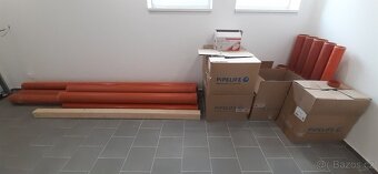 Kanalizační trubky, kolena a spojky - nové - 4