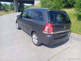 Opel Zafira 1.8i 2011, 124tkm, 7míst - 4