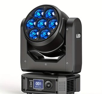 Hlava Bee Eye LED RGBW Wash Zoom Moving Head Stage DMX - 4