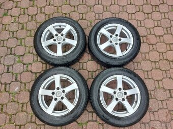 Škoda Octavia II - Lité disky včetně pneu 4ks -15" - 4