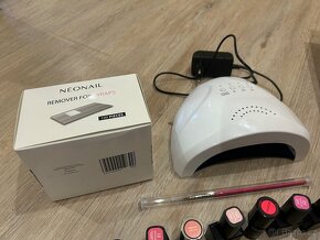 Kompletní Sada NANI Nails s UV lampou a gely mnoha barev - 4