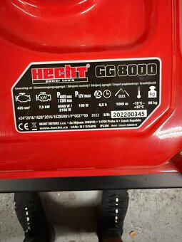 Elektrocentrála Hecht GG 8000 - 4