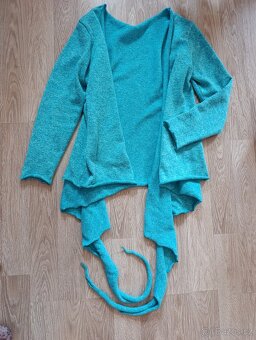Péřová těhotenská vesta a svetr Angel Wings - 4