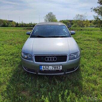 Audi A4 2.4i Cabriolet 2005 rok super stav nová střecha - 4