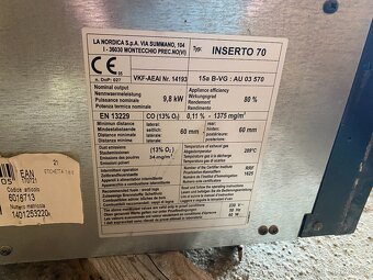 Krbová vložka La Nordica Inserto 70 Ventilato - 9,8kW - 4