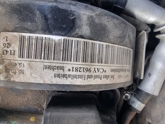 Prodám motor 1.6 TDi 77kW CAY - 4