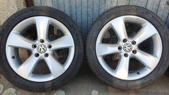 17" VW 5x112 nové pneu - 4