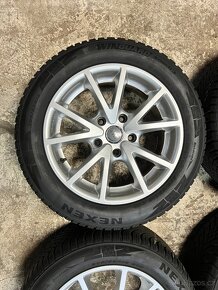 Alu kola 5x120 r16 205/55 4x pneu Nexen Zimní - 4