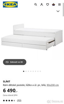 IKEA rozkladaci postel - 4