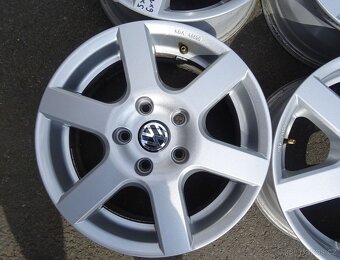 Alu disky na VW, Škoda 15", 5x112, ET 45, šíře 6J - 4